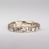 Bague vintage en zircone forgée