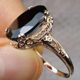 Bague polyvalente au motif romantique sculpté