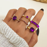 Bague en améthyste