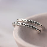 Belmont™ | Boucles d'oreilles créoles argentées