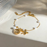 Bracelet Summer Shell & Pearl
