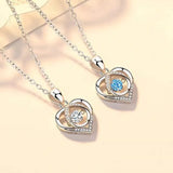Collier pendentif cœur battant