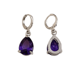 Boucles d'oreilles Tania Améthyste