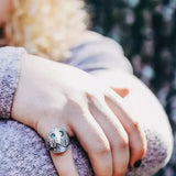 Bague Forest Blue Moon