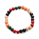 Bracelet à perles énergétiques curatives