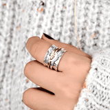 Bague tournante Soleil et Lune