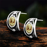 Boucles d'oreilles Vintage Lady Queen