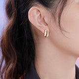Boucles Élégantes™ | Boucles d'oreilles en matière précieuse