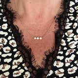 Collier de perles « Trois souhaits »