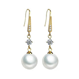 Éclat d'Or™ | Boucles d'oreilles dorées en matière raffinée
