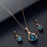 Élégance™ | Ensemble de bijoux en cuivre, style raffiné
