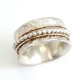 Bague vintage spéciale tournante