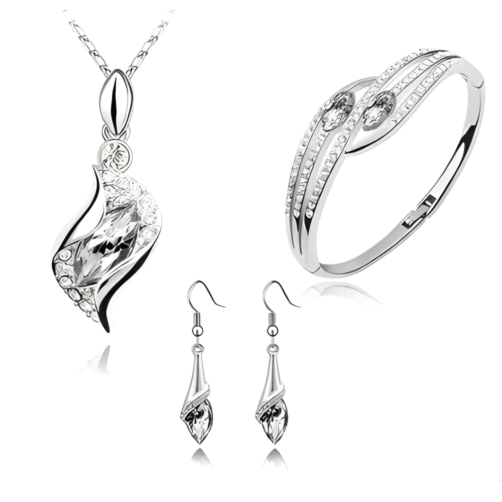 Éclat d'Ange™ | Ensemble de bijoux en cristal