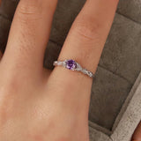 Bague Brigitte Améthyste