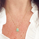 Collier en pierres précieuses Briella Amazonite