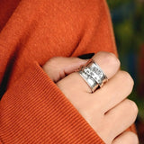 Bague de méditation Tree of Life Spinner