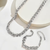 Ensemble de Queue de Poisson™ | Élégance en verre et strass raffinés