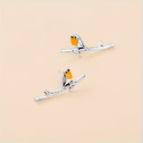 Oiseaux™ | Boucles d'oreilles en or délicat