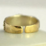 Bague marguerite en or