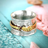 Bague tournante Soleil et Lune