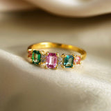 Bague en verre Colorful Dream