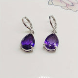 Boucles d'oreilles Tania Améthyste