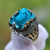 Bague turque vintage avec sceau