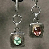 Boucles d'oreilles Boho en argent avec zircone cubique