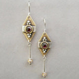 Boucles d'oreilles Silver Desert Boho