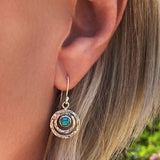Saturne™ | Boucles d'oreilles boho en argent - FS