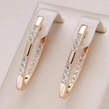 Boucles Éclatantes™ | Boucles d'oreilles en zircon