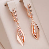 Boucles d'oreilles Pointes Elégantes en Or