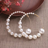 Boucles d'oreilles vintage en perles