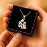 Collier pendentif Cat Hug