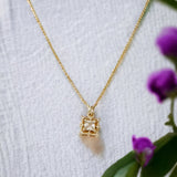 Collier Illaria Square Baguette