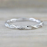 Bague de Roi Torsadé en Argent et Or