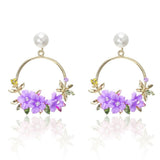 Boucles d'oreilles Élégance™ | Or et perles raffinées