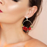 Boucles d'oreilles Élégance™ | Or et perles raffinées