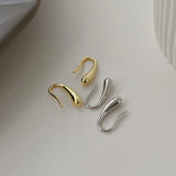 Goutte d'Eau™ | Boucles d'oreilles en argent élégant