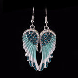 Boucles D'oreilles Ange Cristal