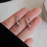 Goutte d'Eau™ | Boucles d'oreilles en argent élégant