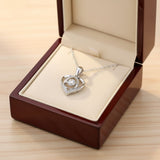 Collier pendentif cœur battant