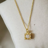 Collier Illaria Square Baguette