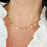 Collier ras-du-cou Melita Dangle Heart