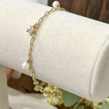 Bracelet à breloques Gina Mini Pearl