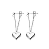 Cœur Géométrique™ | Boucles d'oreilles créoles antiques