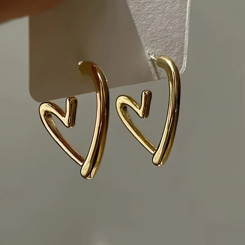 Cœur d'Or™ | Boucles d'oreilles en or rose