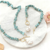 Collier Turquoise™ | Élégance en matière précieuse – FS