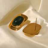Opales Vertes™ | Boucles d'oreilles vintage en or 18K