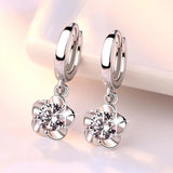 Boucles d'oreilles™ | Argent sterling, zircons raffinés